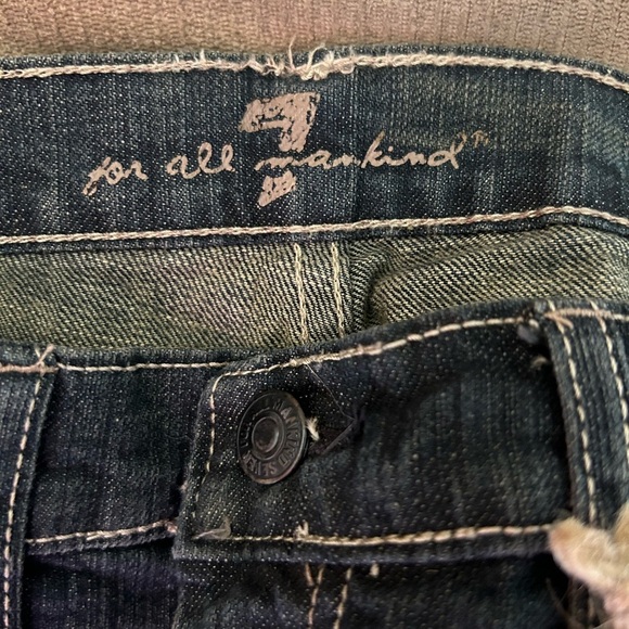 7 For All Mankind Vintage Zippered Ankle Jeans Sz 27 NWT!! - Picture 14 of 16